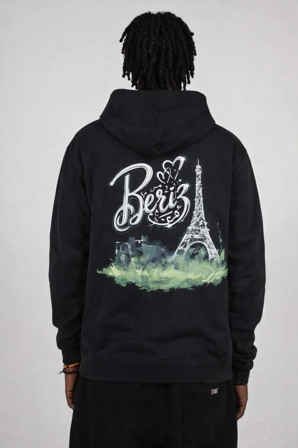 Sweat à capuche Beriz Off-Diamant
